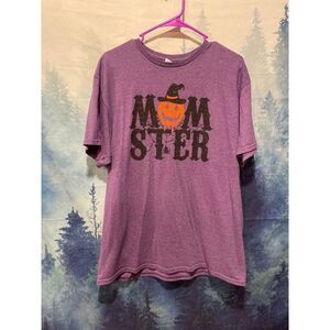 Halloween Mom- ster shirt‎ size large